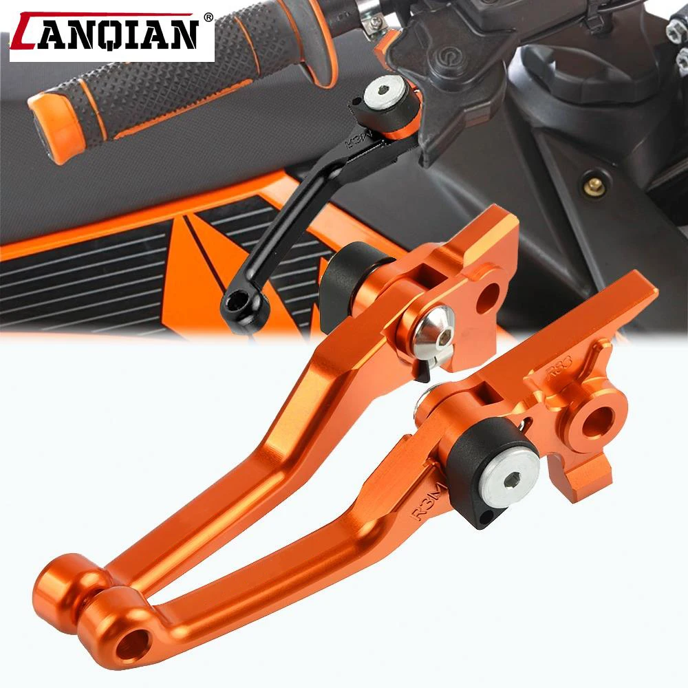 Motorcycle Parts CNC Dirt Bike Handle Folding Brake Clutch Lever For 125EXC 125 EXC 2009 2010 2011 2012 2013 2014 2015 2016