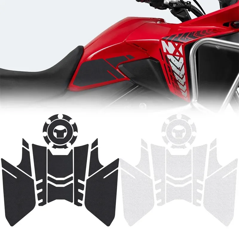 Motorcycle protector decal knee pad for NX 500 nx500 NX400 nx400 2023 2024 Fuel tank sticker