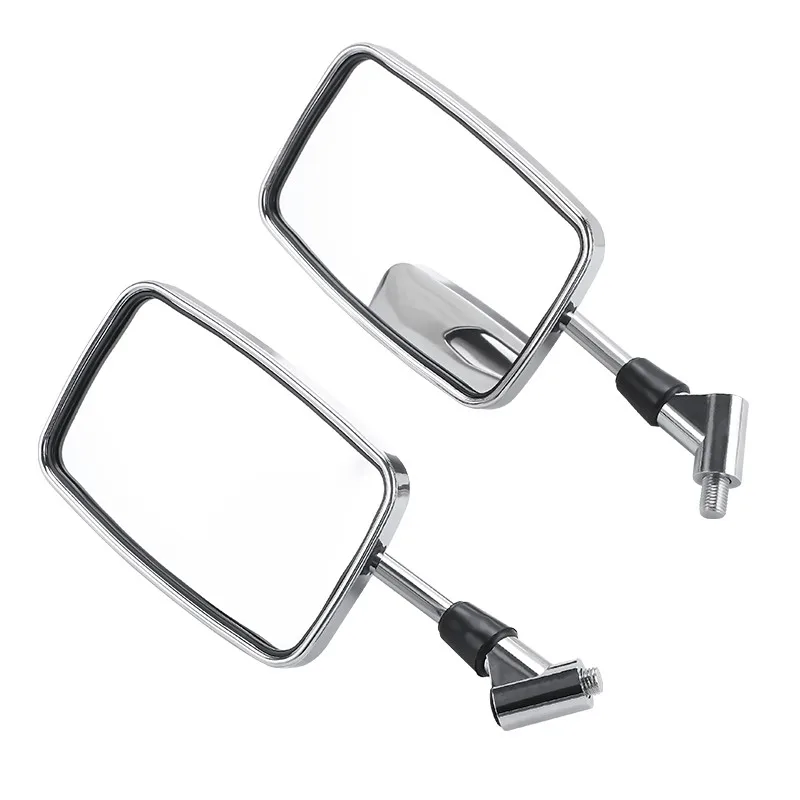 1 par de espelho retrovisor para motocicleta, 10mm, para suzuki intruder 800 125 250 1500 boulevard s50 c50t