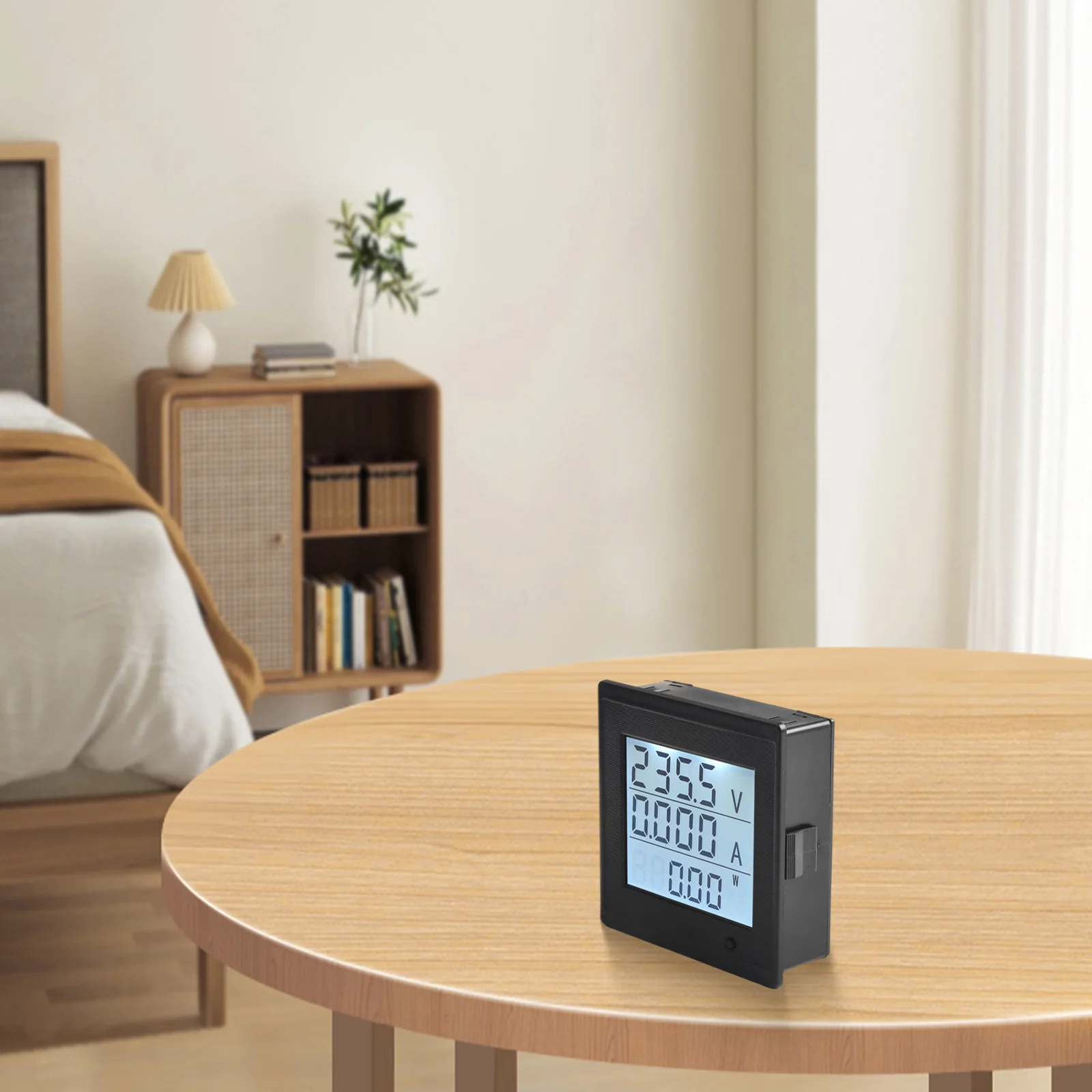 Digital Display Meter AC Electric Energy Meter Backlight Function Large Display Window Overload Alarm Function