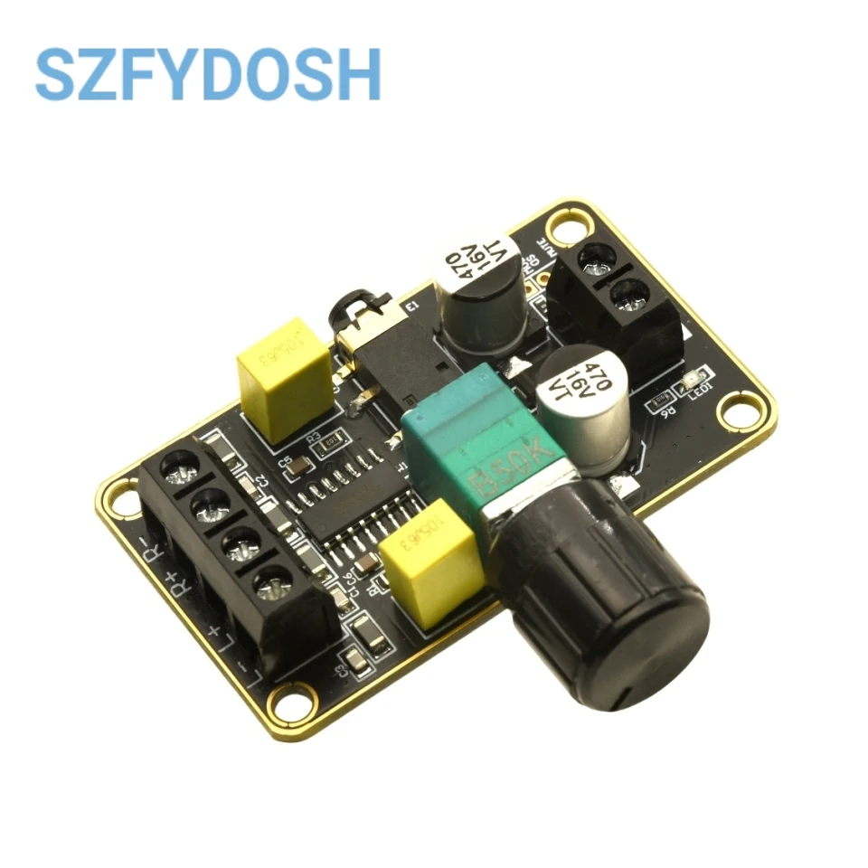 PAM8406 DC5V ستيريو مضخم رقمي مجلس 5Wx2 ثنائي القناة وحدة مكبر صوت