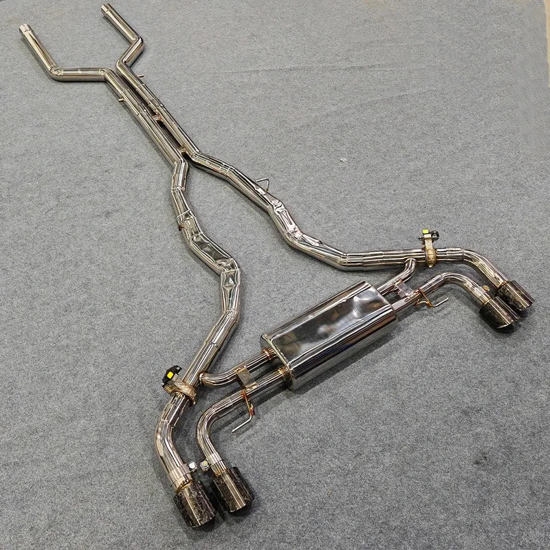 

Factory Hot Selling COC Tuning Exhaust Pipe Escape for X5M X6M F95 F96 4.4T 2008-2023 Stainless Steel Valve Catback Exhaust Sys