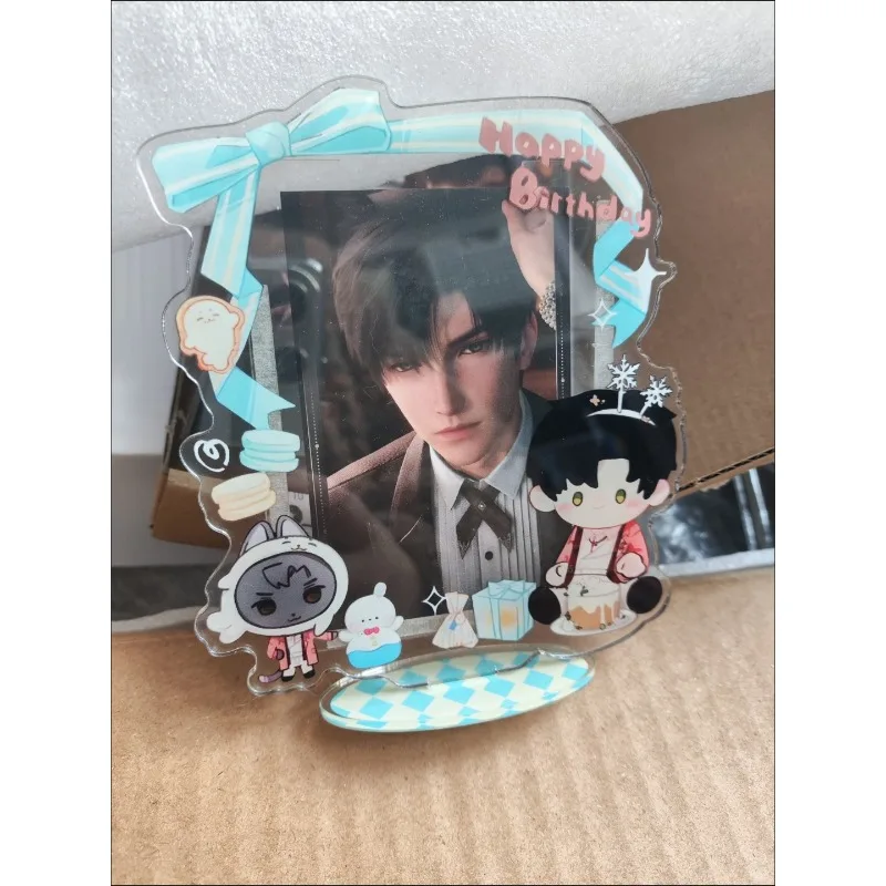 1Pc Love and Deepspace 3 Inch Photocard Holder Zayne Zaynie LiShen Idol Photo Card Display Holder Small Card Protective Case