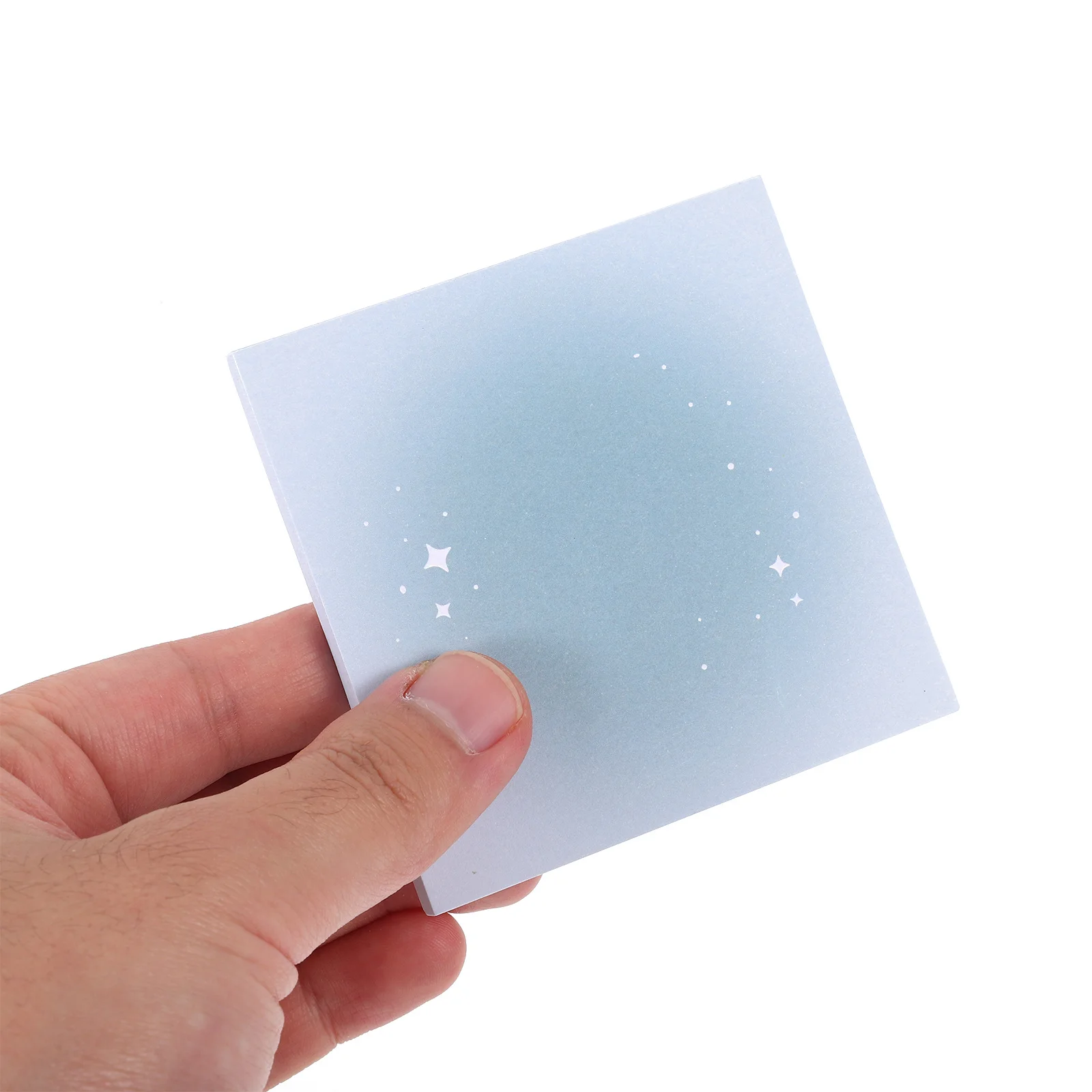 

4 Books Portable Gradient Color Memo Pads Nonstick Thick Paper Note Paper Office Supplies Planning Pads Cute Memo Pad