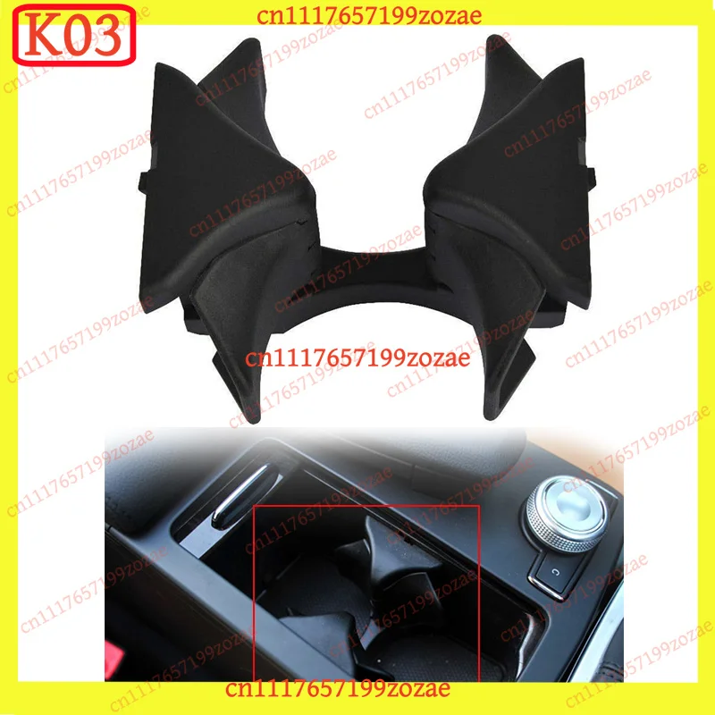 k03 Center Armrest Cup Holder Drink Holder 2046802391 for Mercedes W204 W212 W207, Replacement Parts