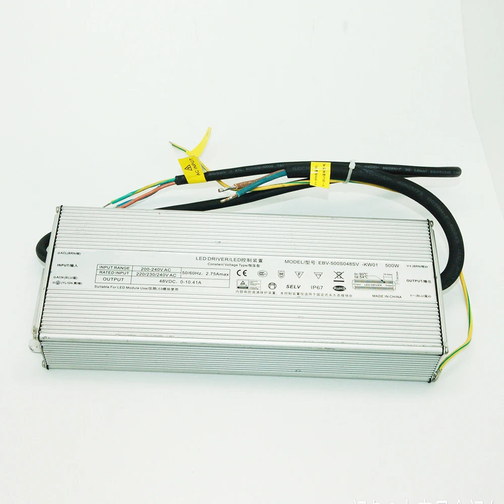 LED Control Power Supply For EBV-500S048SV-KW01 48V 10.41A