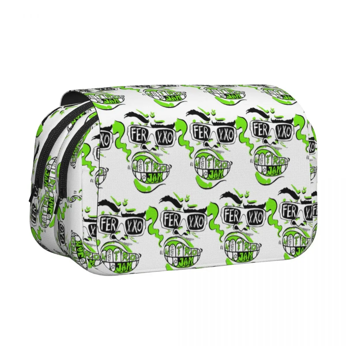 Feid Ferxxo Singer Tour Logo Fun Music Album Pencil Case Pencil Pouch Hard Shell Large Storage Pen Box Pencil Bag for Kids Gifts