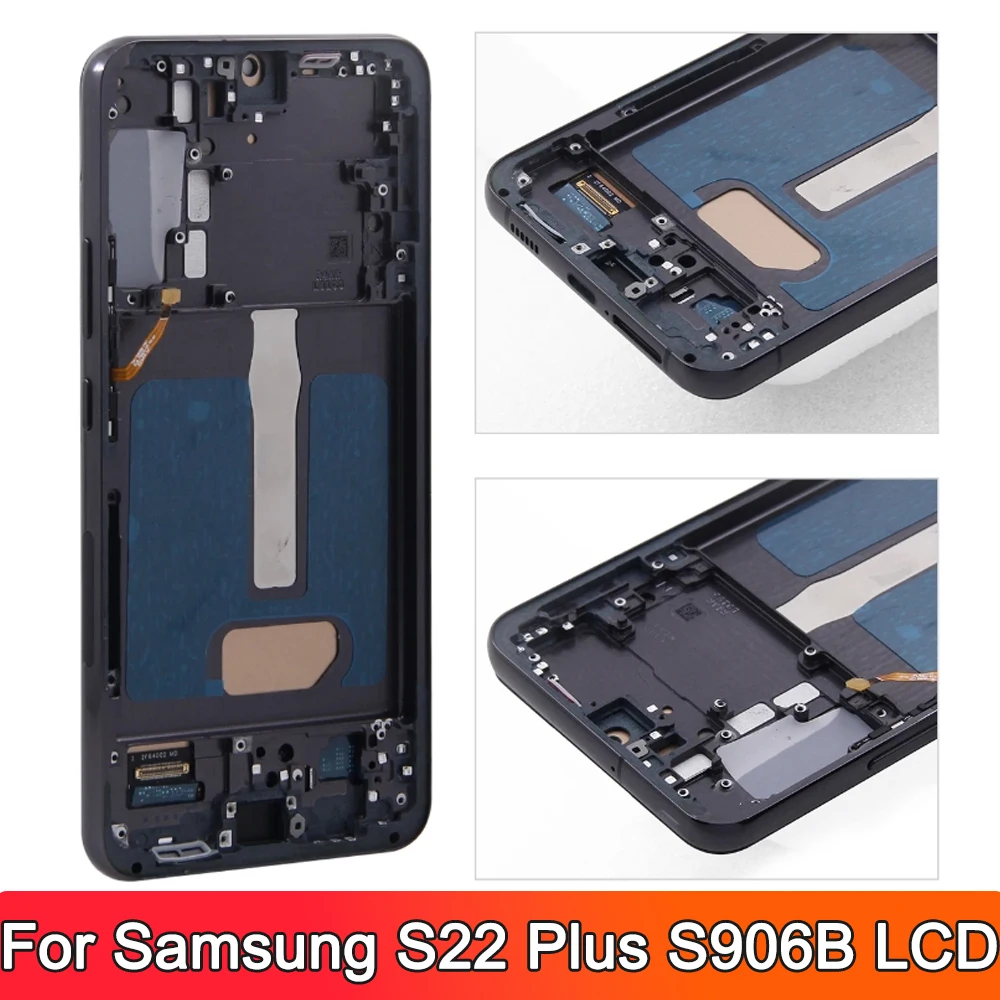 TFT LCD Display Touch Screen Digitizer Assembly Replacement for Samsung S22 Plus, S906B, S906, S906W, 5G