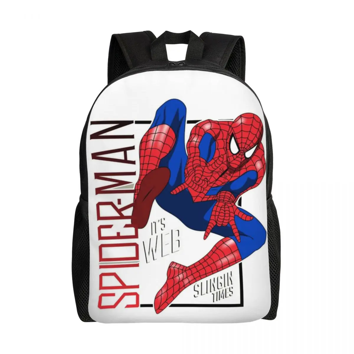 

Marvel Spider-Man Backpack, Women's Oxford Cloth Backpack, Men's School Bag, Travel Backpack, Laptop Backpack