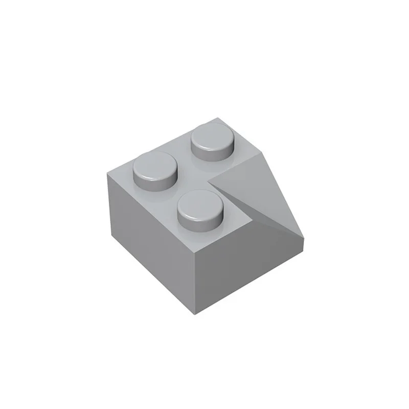 50 Stück 3046 Grad abgeschrägte konkave Eckdachsteine, Sammlerstücke, modulare GBC-Spielzeuge für technische MOC-Bausteine – Detail 4