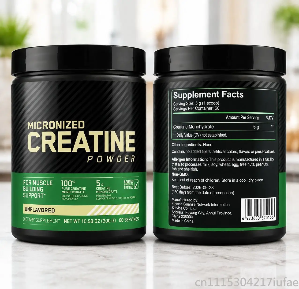 Micronized Creatine Monohydrate Powder, Supports Strength & Performance, Boost Endurance Energy & Faster Muscle Recovery