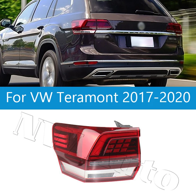 Car Rear Tail Light For VW Teramont 2017-2020 Turn Signal Lamp Warning Brake Light Car Accessories