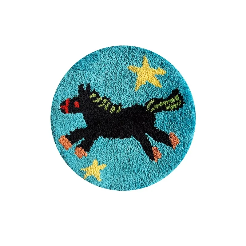 Cojín Redondo para Silla de Piso, Sofá, Hogar u Oficina, Colorido, Acogedor, Decorativo, 40x40cm, Elegante, Acolchado