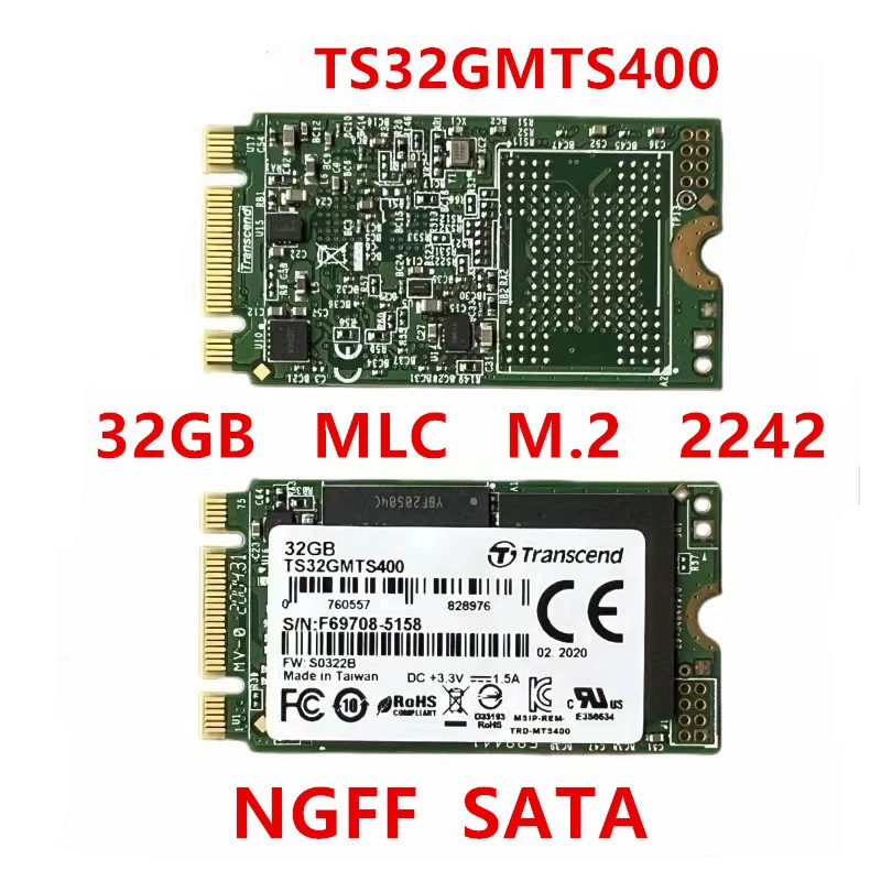 Solid State Drive TS32GMTS400 32G NEW  MTS400 M.2 2242 MLC Granule SATA m2 Notebook SSD