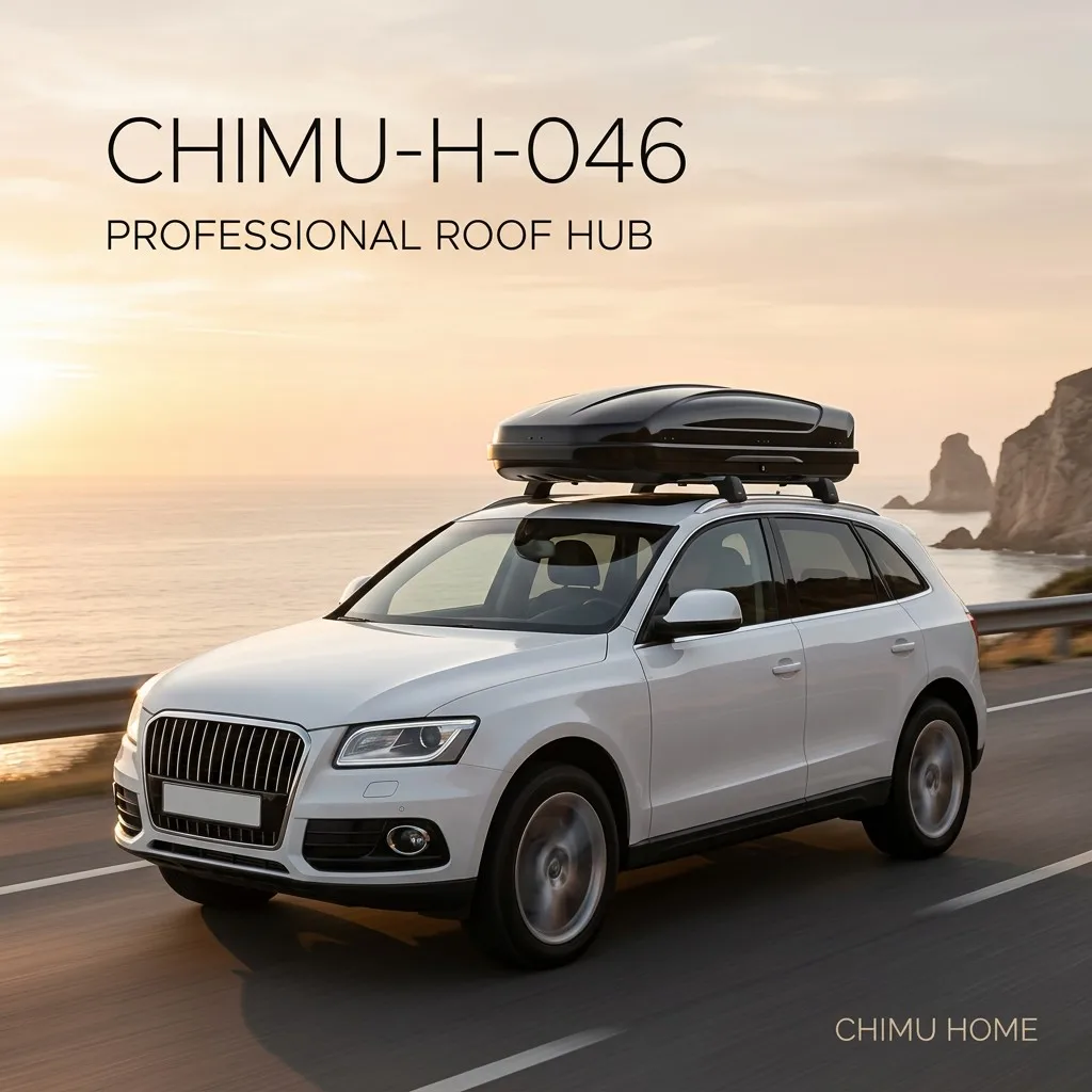 【CHIMU HOME】Smart Universal Car Roof Hub 480L-900L Professional Touring Sentry Aerodynamic Streamlined Storage Box V2