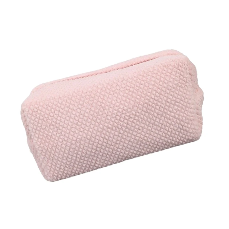 20CB плюшевый пенал для студенток, женщин, большая вместительная сумка для ручек, сумка для ручек на молнии