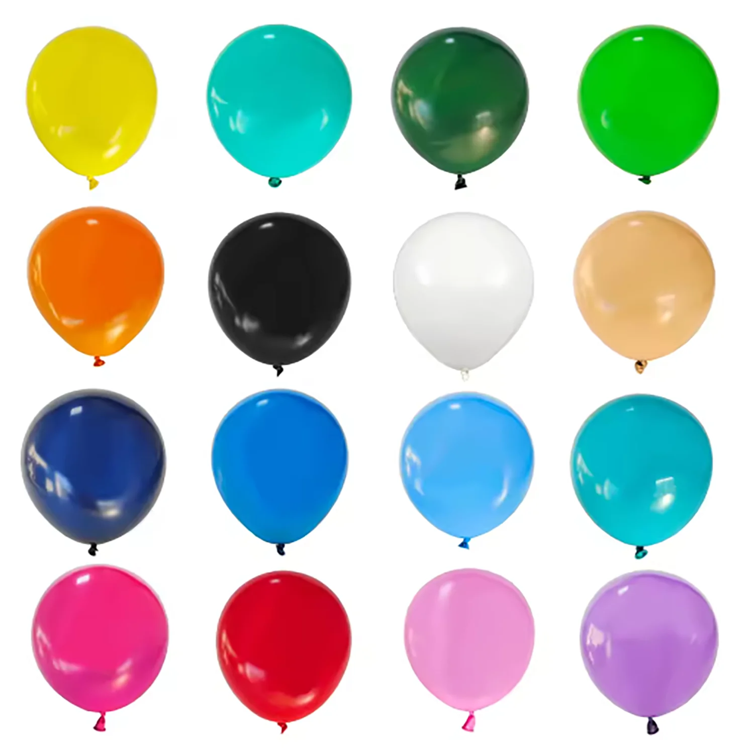 10/20/30 Unidades de Balões de Látex Foscos de 5/10/12 Polegadas para Decoração de Festa de Aniversário, Natal, Casamento, Presente para Bebê, Decoração de Natal