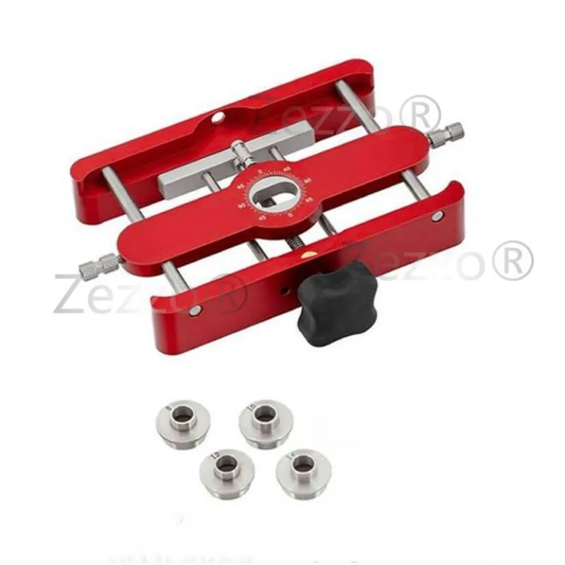 Imagem -06 - Todos os Metais Precision Mortising Jig Solto Tenon Marcenaria Jig Punch Locator Doweling Jig Conector Fastener Ferramentas para Trabalhar Madeira em 1