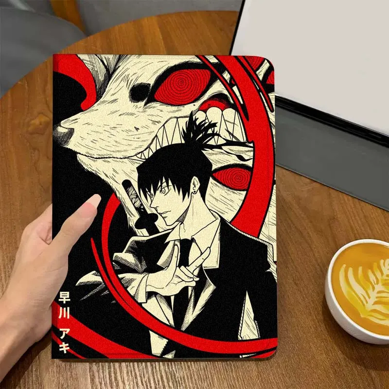 C-Chainsaws M-Man pattern For iPad Pro Air Mini 1 2 3 4 5 6 7 7th 8th 9th 10th 11th 10.2 9.7 10.5 10.9 11 12.9 Tablet Case