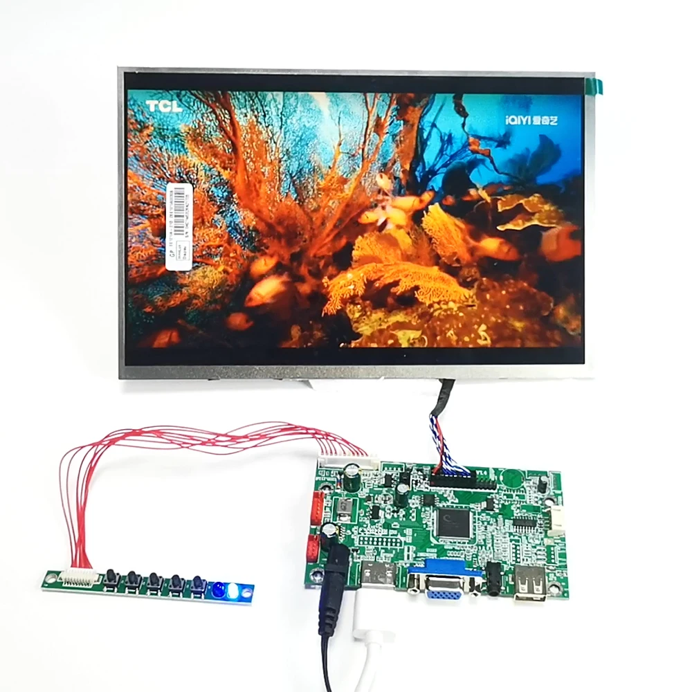 

10.1 Inch Lcd Panel Display LVDS 1280*800 TFT IPS Sunlight Readable 1000 Nits Lcd Display Advertising Screen High Brightness
