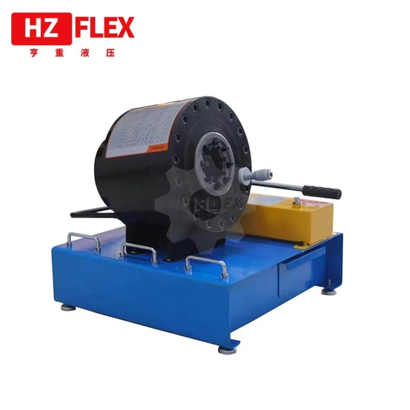 

2019 DX68 DX69 factory Automatic 1/4-2'' P32 P20 hydraulic Pipe hose Crimping tool crimper 2inch 4 wires Hose Pressing Machine