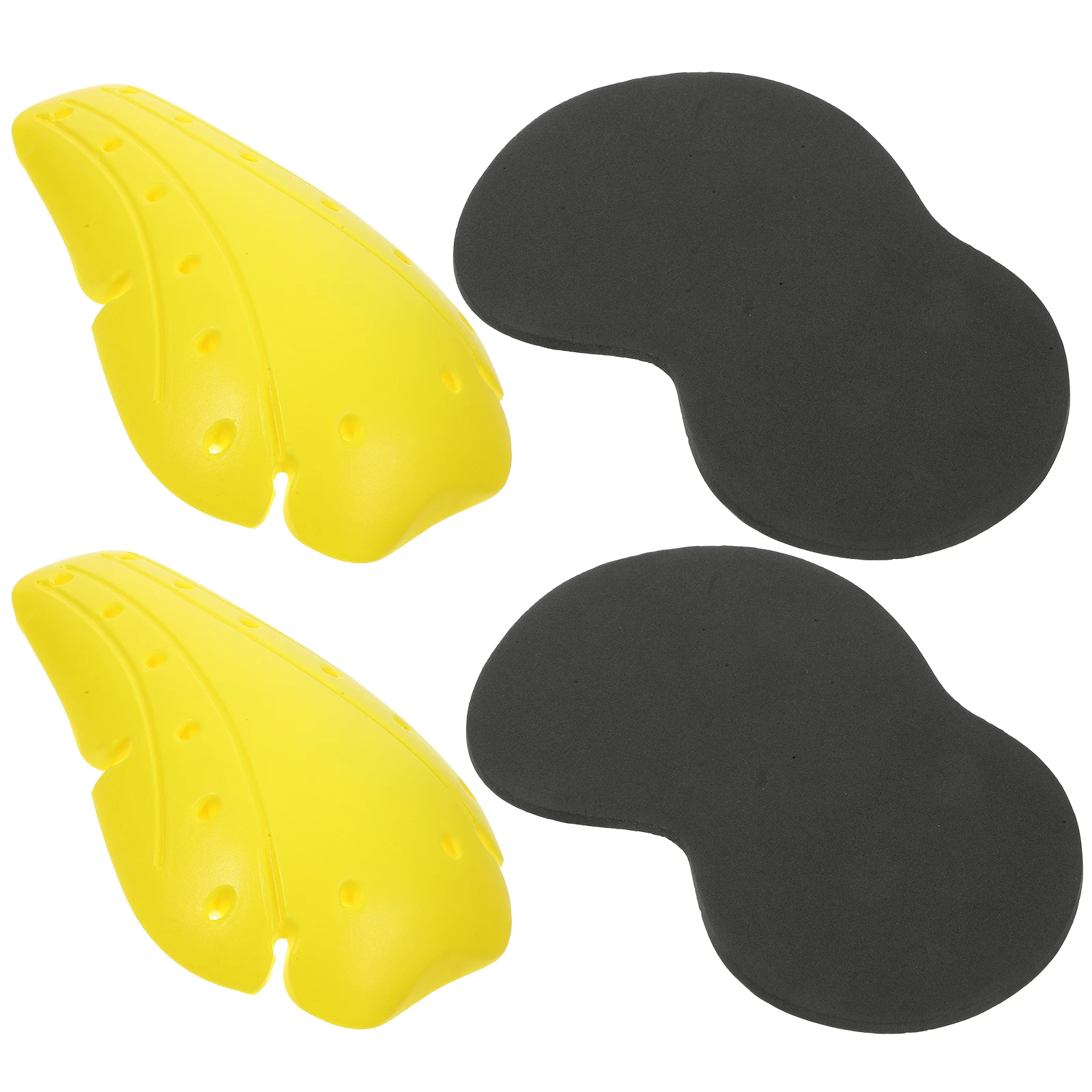 

1 set Four-piece Motorcycle Riding Gear Set Removable Hip Knee Protectors Breathable Sponge Pads Cycling Protective Equipment
