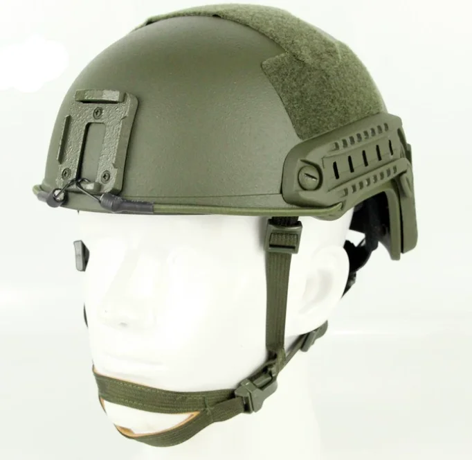 Copie du casque russe TOR S en plastique ABS vert rapide