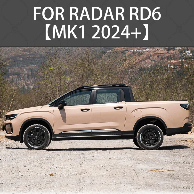 For RADAR RD6 2024+ Car Window Visor Awning Shelters Windshield Side Window Rain Guard Shade Auto Accessories Car Styling