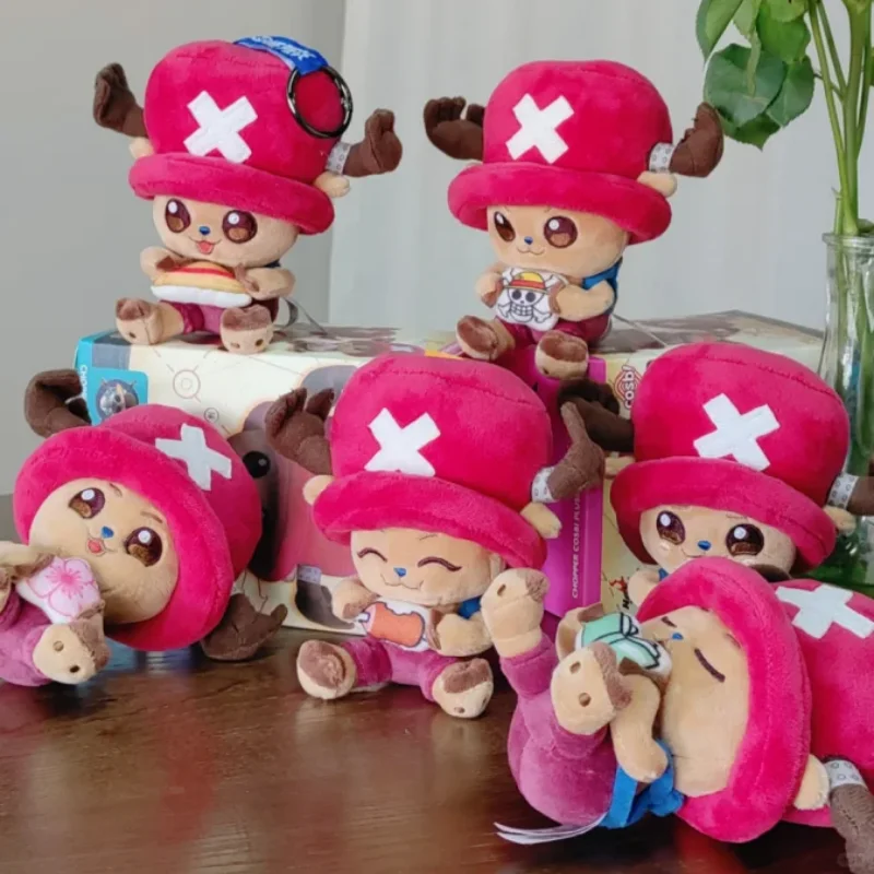

Authentic Tony Tony Chopper Cosbi Plush Keychain Blind Box Anime Peripheral Doll Gift For Male Anime Fans Cute Doll Figurine Toy