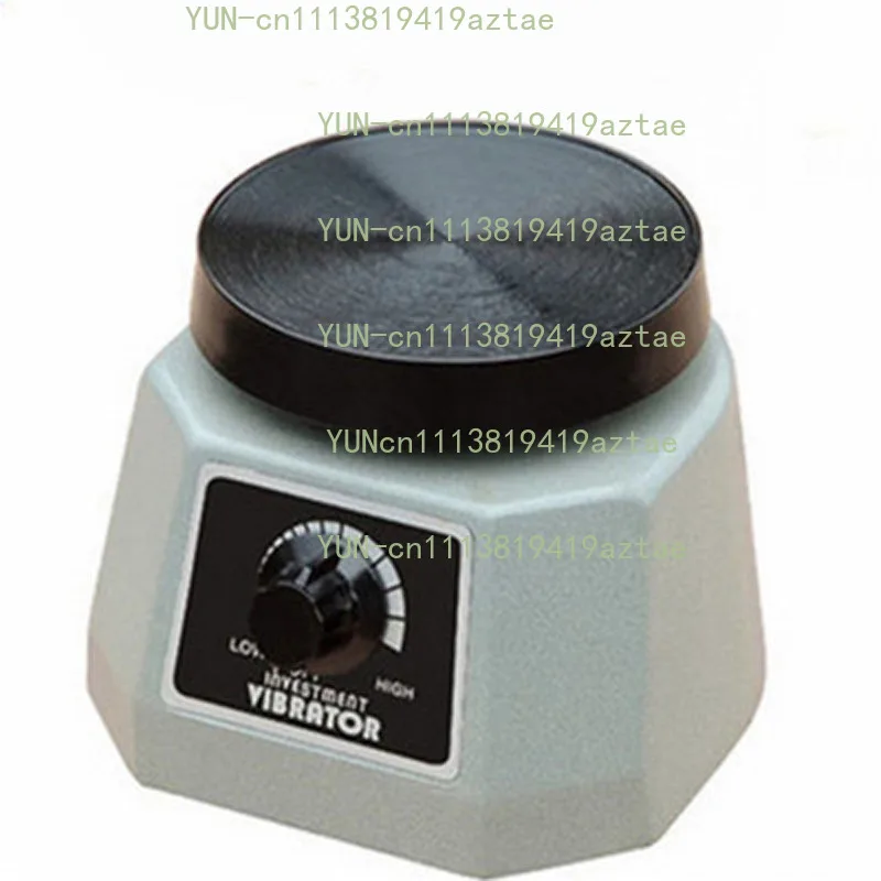 0728 0981 Dental Plaster Vibrator 4'' Round Small Gypsum Variable Intensity Shaker Oscillator Dental Lab Equipment