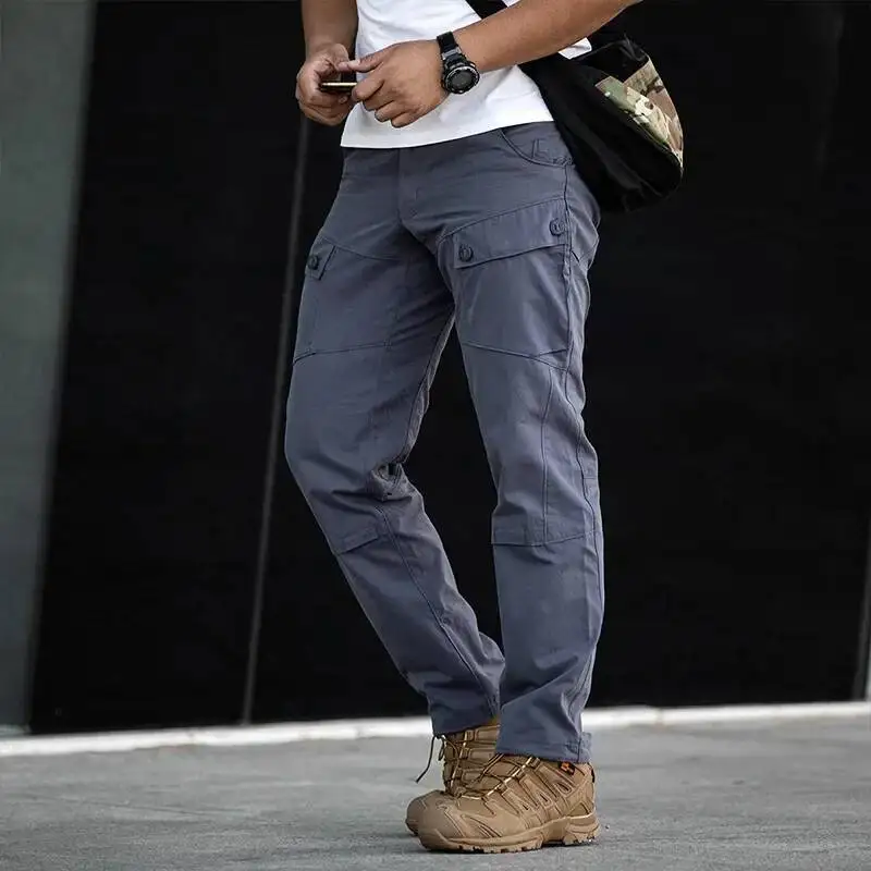 

Military Field Combat Tactical Men Multi Pocket Waterproof Work Army Trousers Overalls Outdoor Hiking Climbing Sport Pants