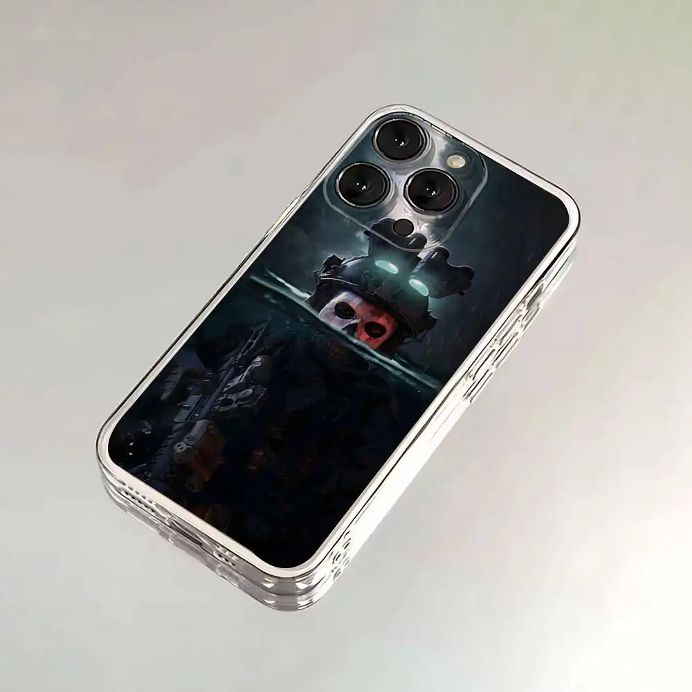 حافظة هاتف Game Call Of D-Duty 2 لهاتف iPhone 17,16,15,14,13,12,Pro,Max,Plus,E,SE4,Air,غطاء شفاف صغير