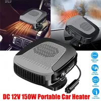 2 In 1 Portable Car Heater Cooling Fan 12V 150W Car Windshield Defroster Demister