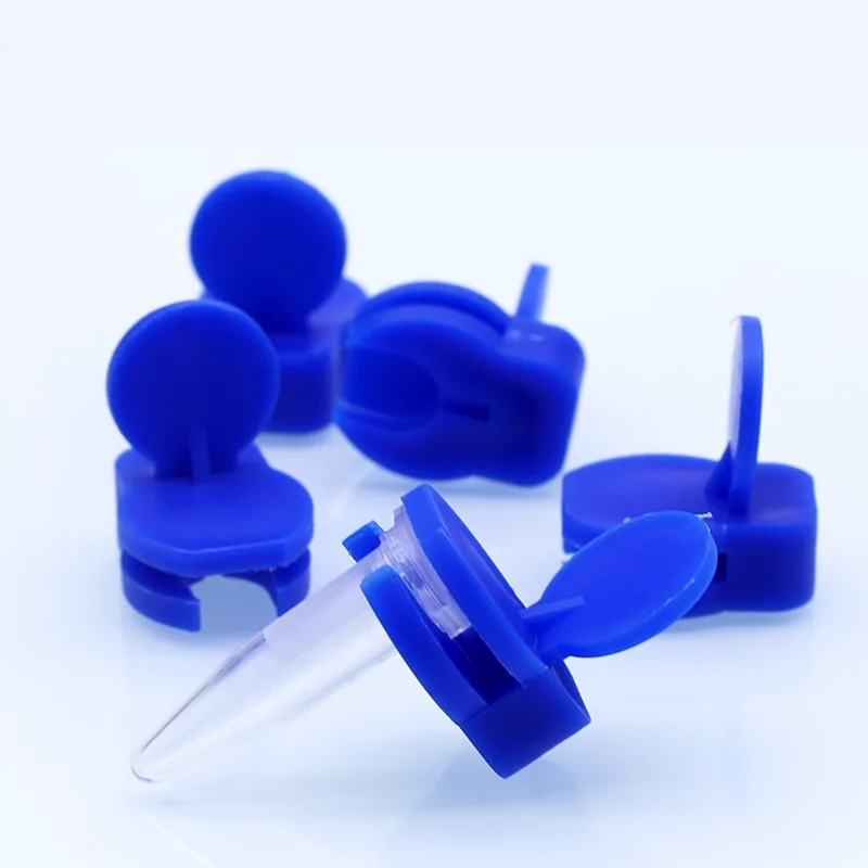 

10PCS Corporal explosion-proof clip adapting with tooth ionon 5.5-1.5ml sample EP tube clamping explosion proof boiling clip