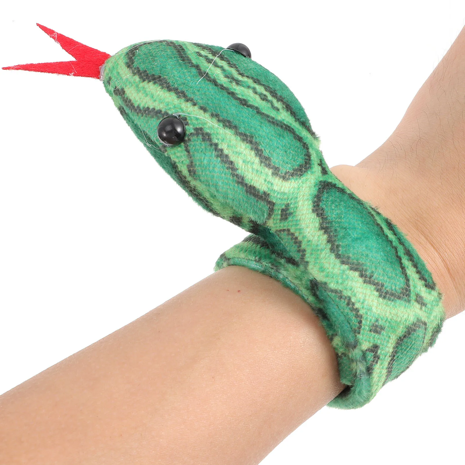 

16 Pcs Snake Clapping Bracelet Long-lasting Slap Birthday Bracelets Toy Boys Cloth Animal Wristband Wristbands