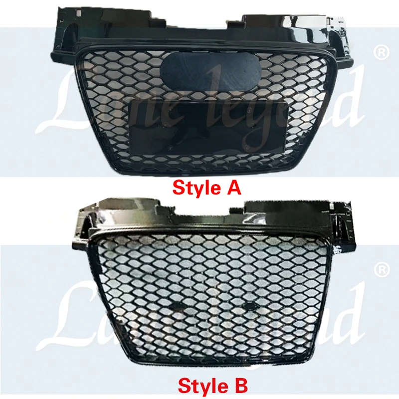 Voor Ttrs Stijl Auto Voorbumper Front Grille Racing Grill Voor Audi Tt 2008-2015 Voor Ttrs Grill Auto Styling Accessoires