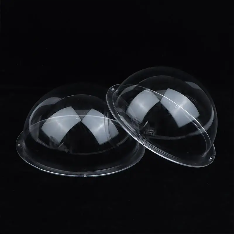 ۞ 1pc Clear Dome Camera Cover Security Camera Housing Acrylic Indoor/ Outdoor CCTV Replacement Security Camera Dome Cover