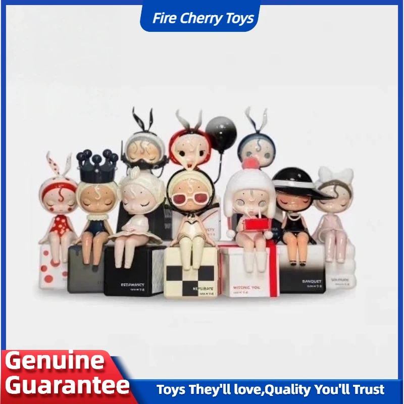 

Оригинальная серия Susu Great Collector 2-го поколения, слепая коробка, модная игрушка, фигурка загадочной коробки, детский подарок на день рождения на Хэллоуин