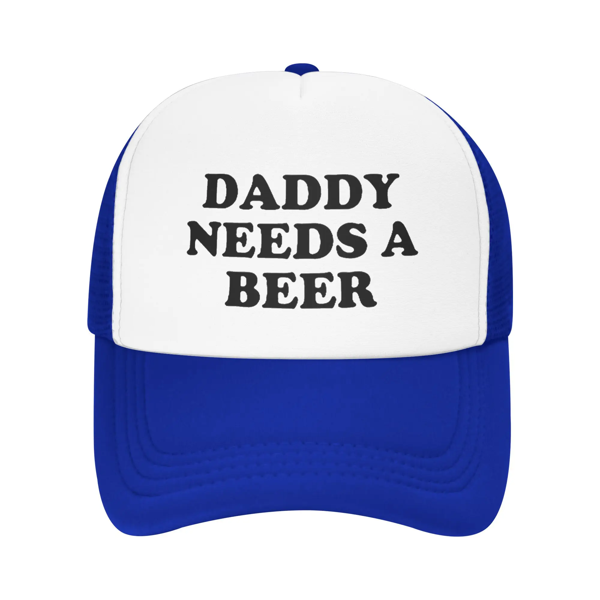 Daddy Needs a Beer Casual Baseball Cap  Kpop Rock Sun Hats Spring Breathable Unisex-Teens Vintage Baseball Caps