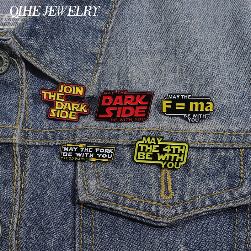 Science Buddies - Join The Dark Side Enamel Pins