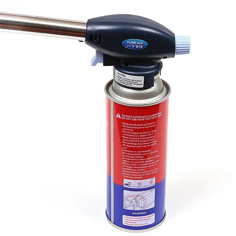 1Pcs Torch 915 Butane Burner Welding Gas Torch Outdoor Picnic BBQ Brazing Gas Torch Soldering Heat Gun Part Camping Equipment