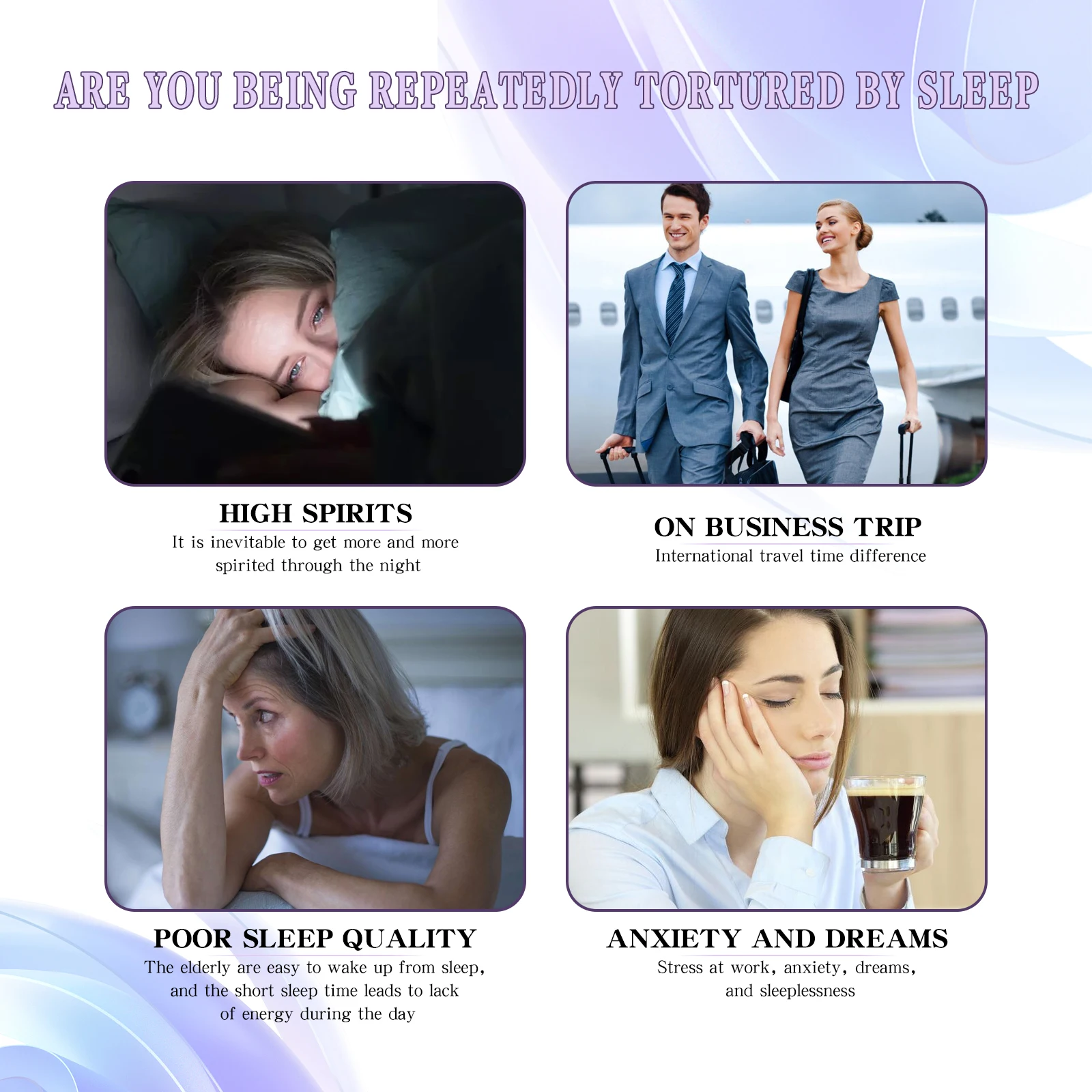 زيت ساوث مون العطري للنوم العميق، مهدئ المزاج، تخفيف القلق، تحسين الأرق، الاسترخاء، العلاج العطري، زيت اللافندر للمساعد على النوم #4