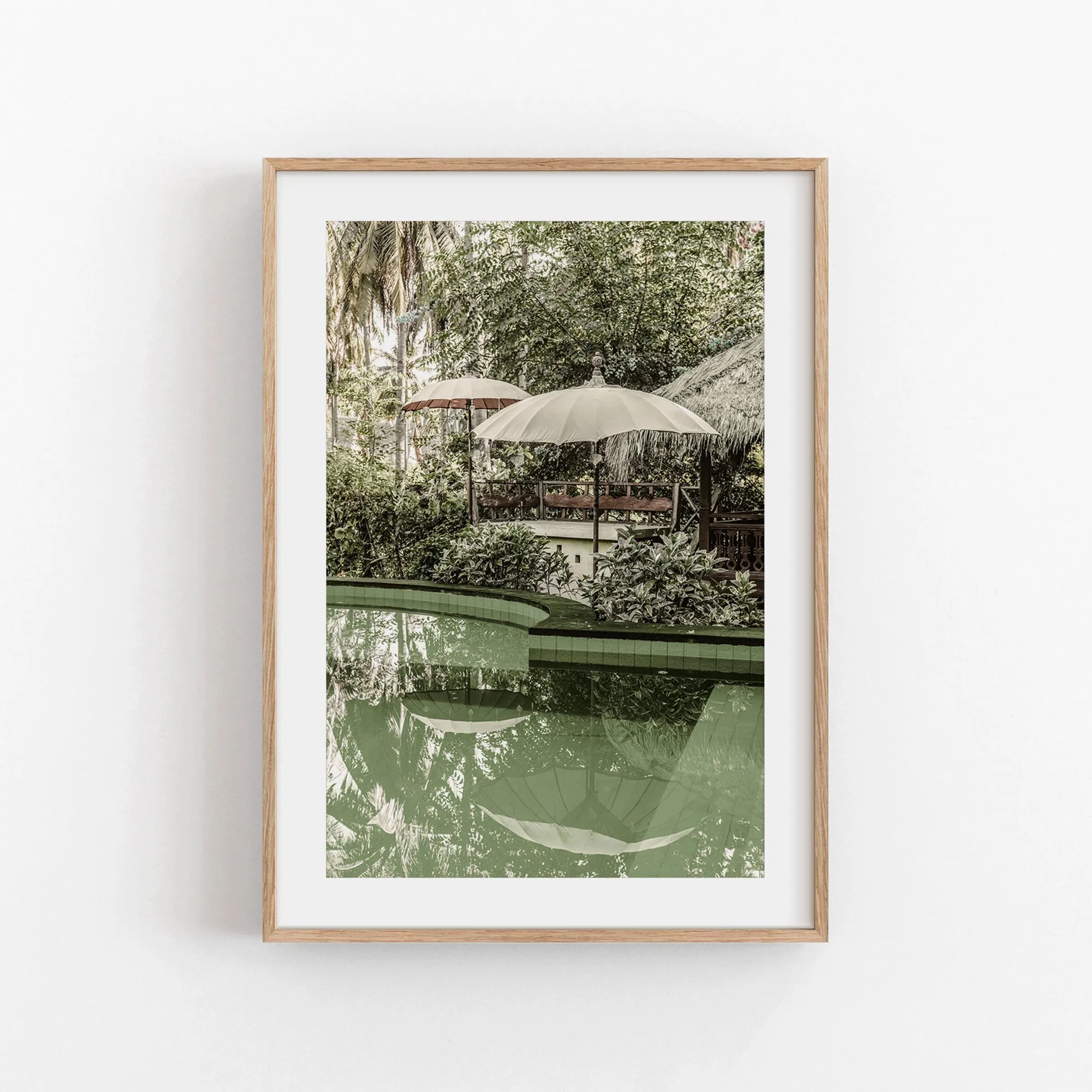 Home Office Bali - 2026 Bali Serene Asian Landscape Canvas