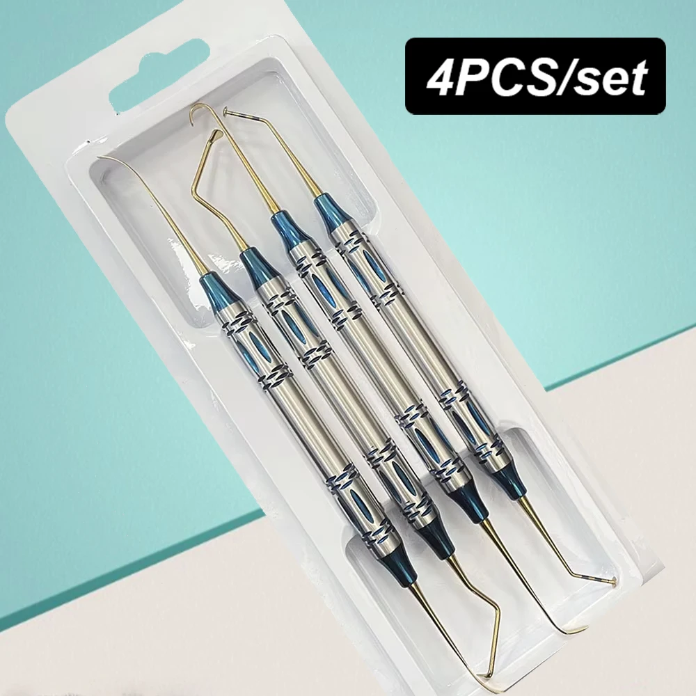 

4 шт., зубной имплантат, синус-лифт, лифт, инструмент из нержавеющей стали, двойные концы, автоклавируемый периодический сепаратор, хирургия полости рта