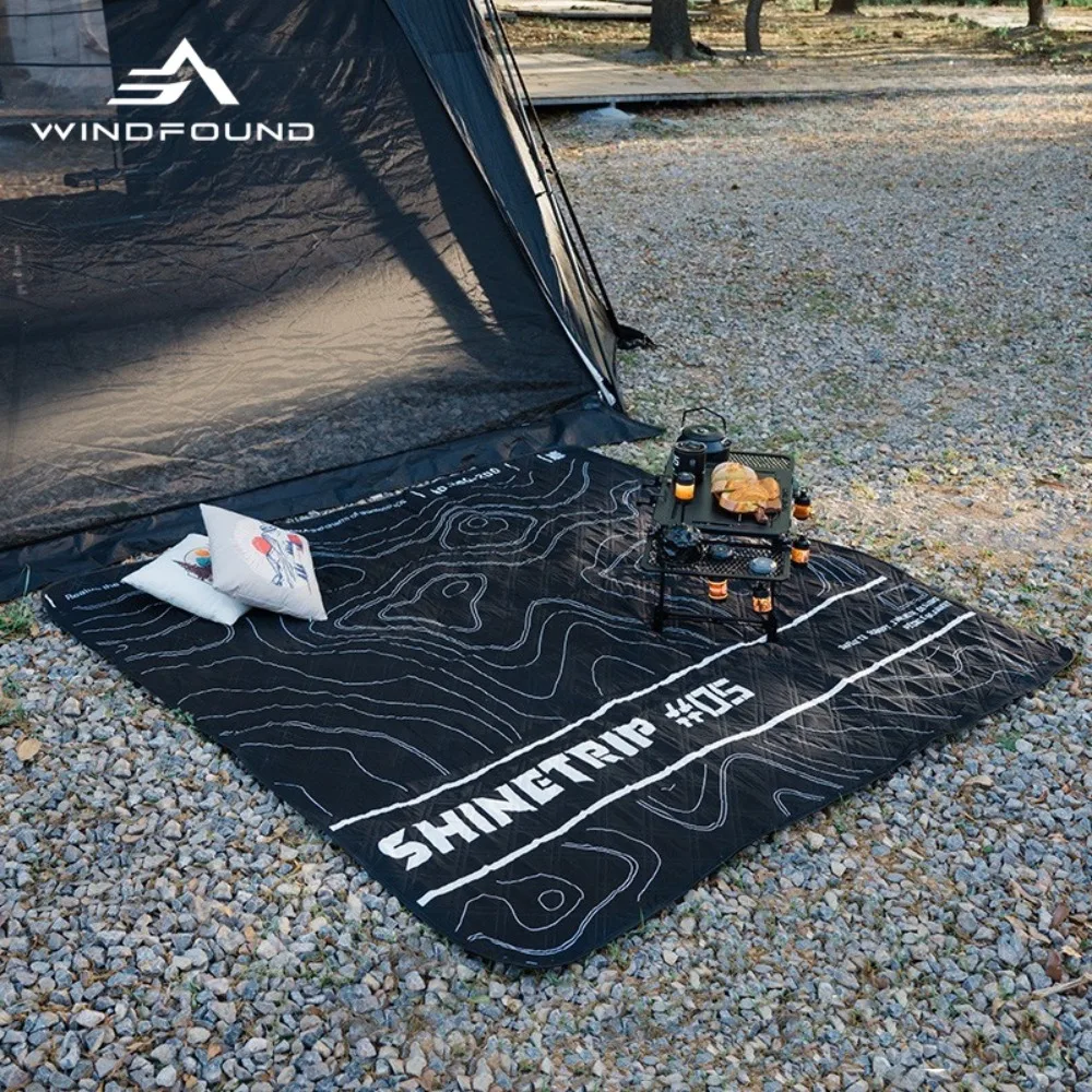 Thickened Portable Outdoor Picnic Mat with Aluminum Backing—moisture-proof Waterproof and Ideal for Camping and Outdoor Dining