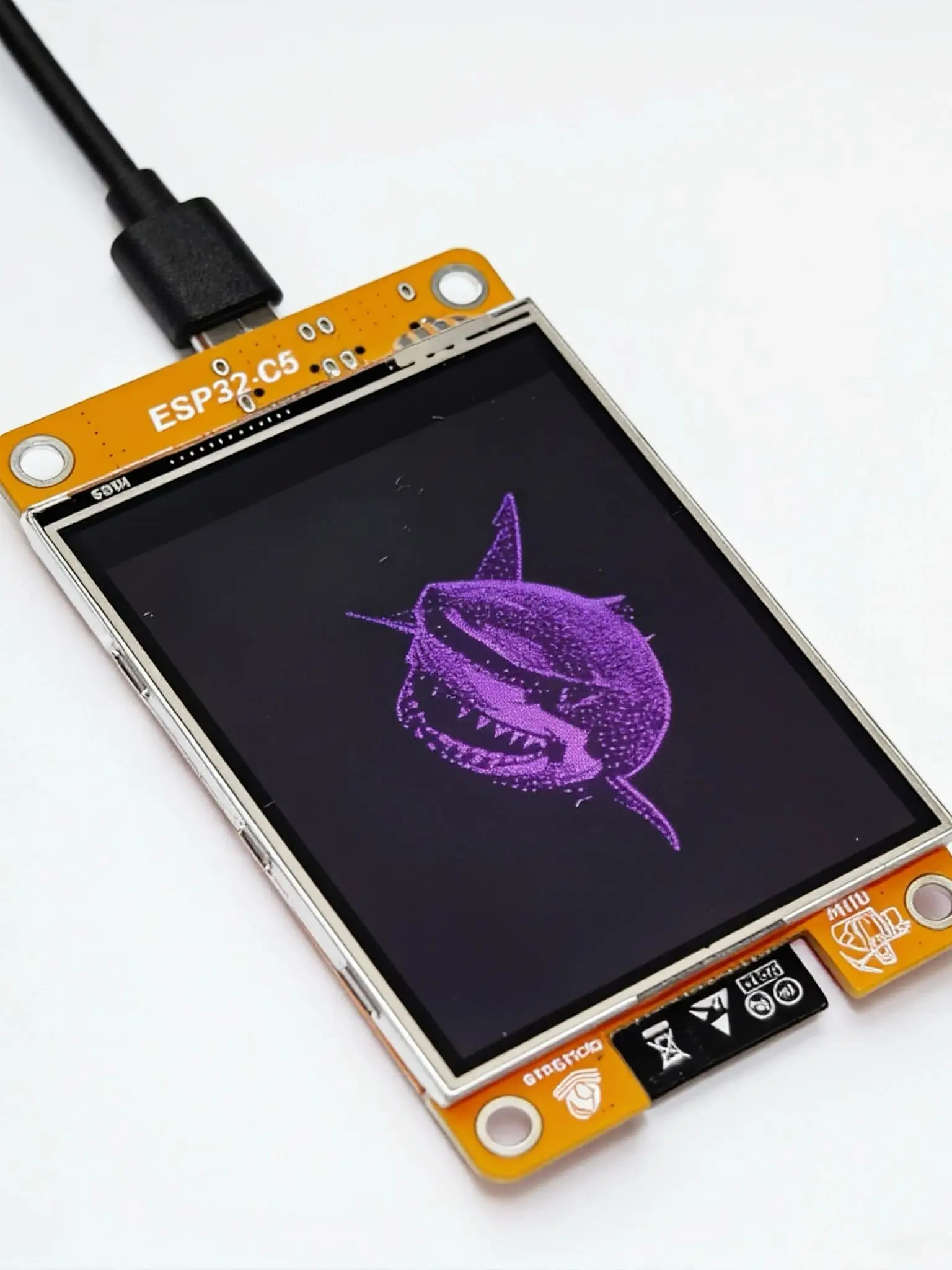 NM-CYD-C5 Nowy, tani, żółty wyświetlacz z 2.8″ ekranem dotykowym TFT LCD z obsługą ESP32-C5 i NM-RF-HAT — zdjęcie produktu 5