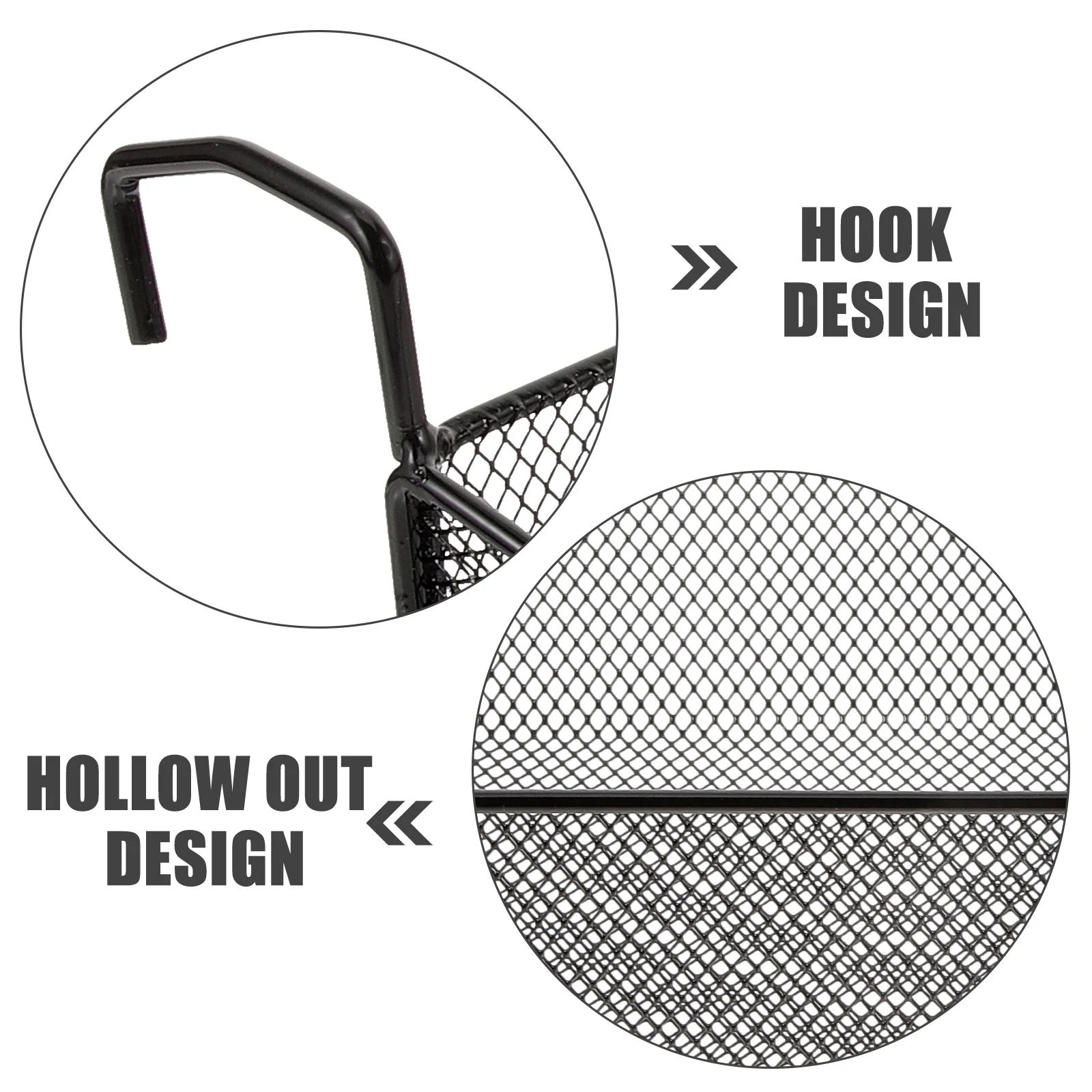 

Swimming Pool Hanging Storage Basket Iron Wire Basket No Drilling Space Saving Hanging Organizer for Kitchen Bathroom