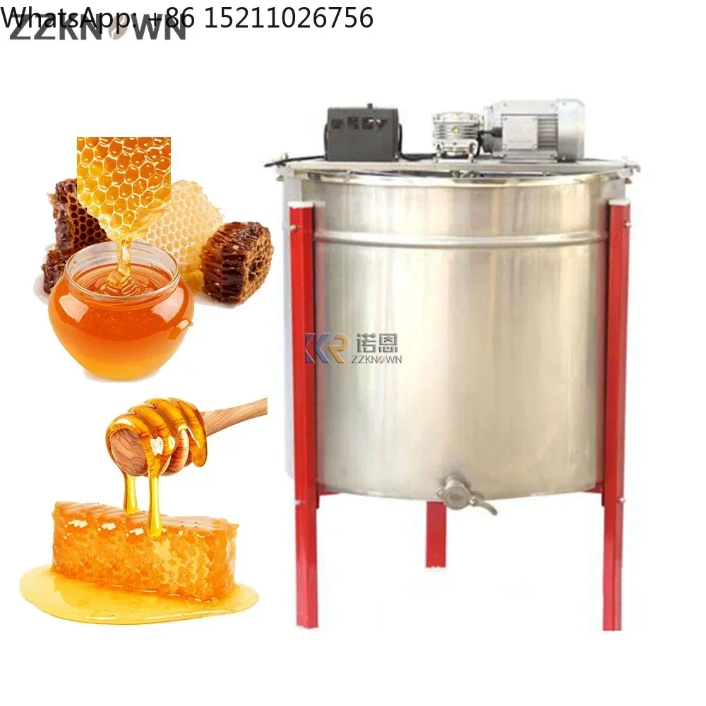 2024 Electrical 12 Frames Reversible Honey Extractor Beekeeping Equipment Reversible Radial Bee Honey Processing Machine