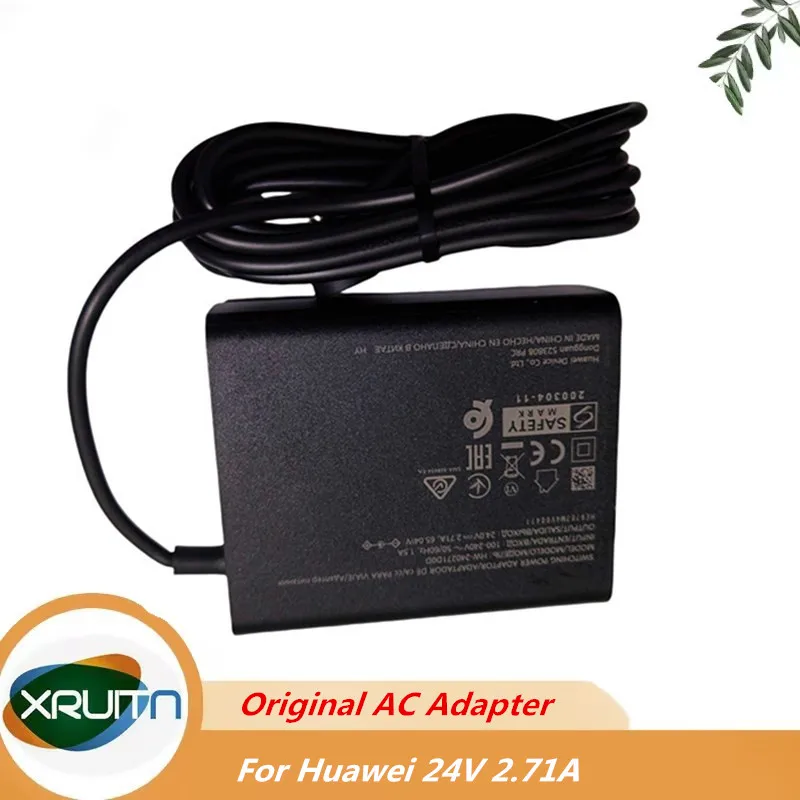 Original AC Adapter 24V 2.71A HW-240271D0D Charger for HUAWEI Sound X Power Supply HW-240271C00
