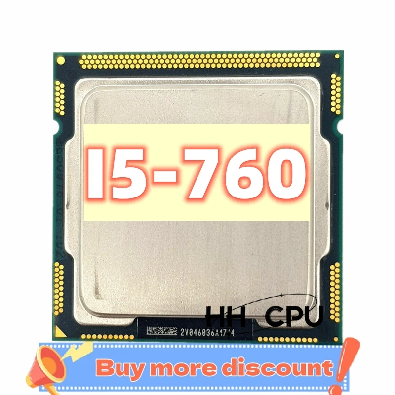 core i5-760 i5 760 2.8 GHz Quad-Core Quad-Thread CPU Processor 8M 95W LGA 1156